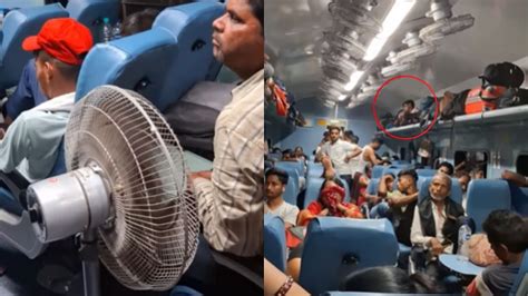 'Technologia': Man Brings Table Fan In Train, Hilarious Video Viral ...