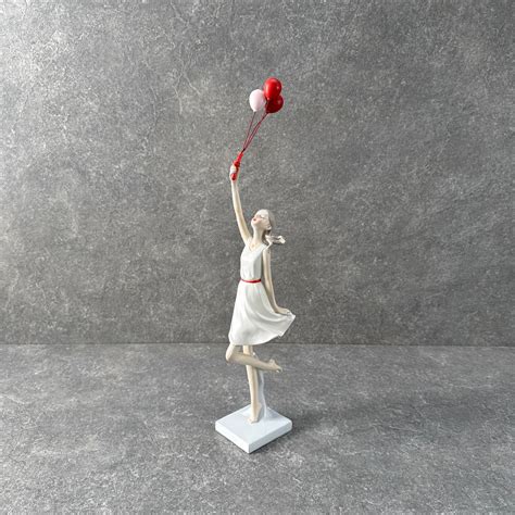 Buy Ella with Balloons Sculpture - Home Artisan