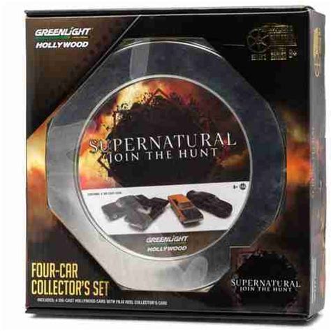 Greenlight Supernatural Four Car Film Reel - 59020B 1/64 Scale Set ...