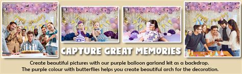 Party Propz Purple Birthday Decoration Items - Set of 81 Pcs Happy ...