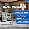 FreshDcart HTC-1 Room Thermometer with Humidity Incubator Meter and ...