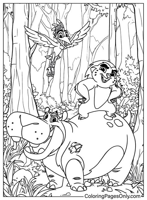 71 Lion Guard Coloring Pages - ColoringPagesOnly.com