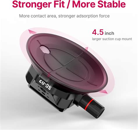 Buy ULANZI SC-02 Suction Mount Magic Arm Bracket for DSLR Cameras for ...