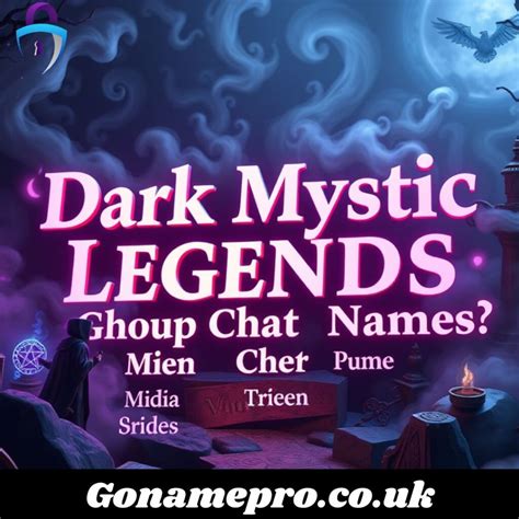 525 Dark Group Chat Names With Generator