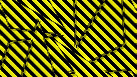 Download wallpaper 1920x1080 shards, broken, stripes, yellow, black ...