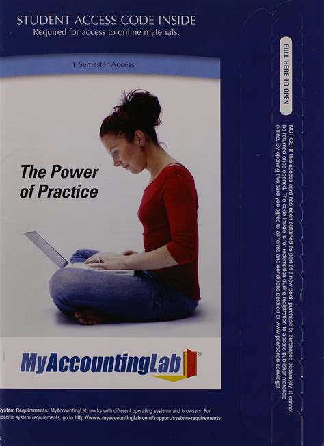 Buy MyAccountingLab with Pearson eText - Access Card - for Managerial ...