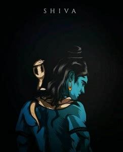 Online Collections 30.48 cm shiv ji Sticker Poster, God Shiva Poster ...