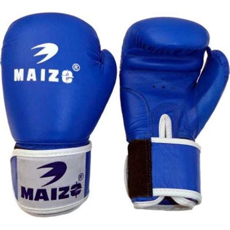 Maizo Leather Moulded Unisex Boxing Gloves - Red | Blue Price in India ...