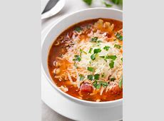 Lasagna Soup featuring KRAFT Parmesan Cheese and HUNT'S  
