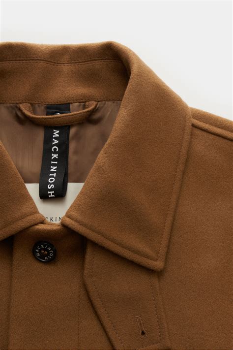 MACKINTOSH wool coat 'Soho' camel | BRAUN Hamburg