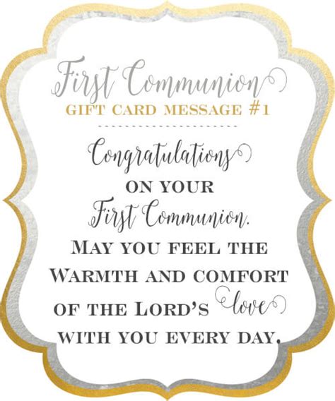 Image result for First Communion Card Message