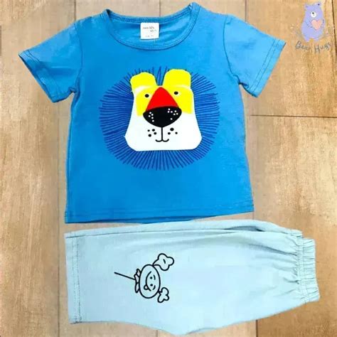 100% Cotton T-shirt and Shorts For Kids