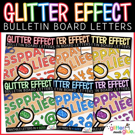 Poster Board Letters