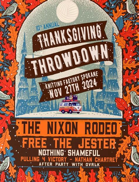 Thanksgiving Throwdown - Free Show Night before Thanksgiving, Knitting ...