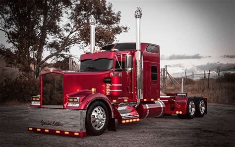 Kenworth W900 AeroCab Special Edition 3D model | CGTrader