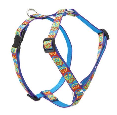 LupinePet 3/4" Peace Pup 14-24 Roman Dog Harness : Amazon.in: Pet Supplies