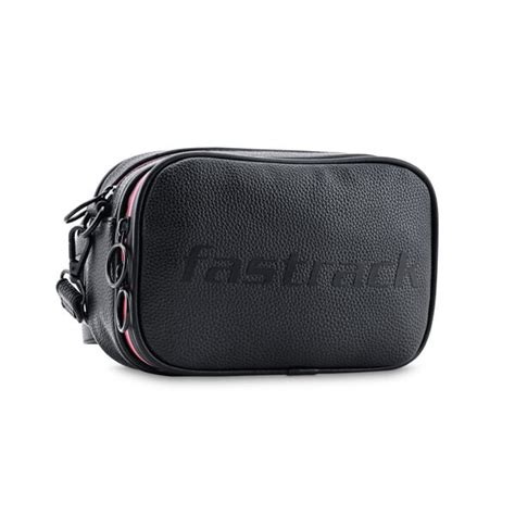 Buy Online Fastrack Trendy Concealed Zipper Sling Bag - f244slmes05bk1 ...