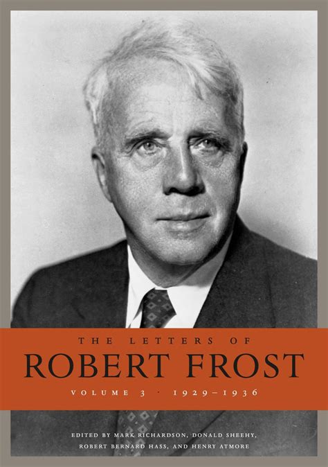The Letters of Robert Frost, Volume 3: 1929–1936 — Harvard University Press