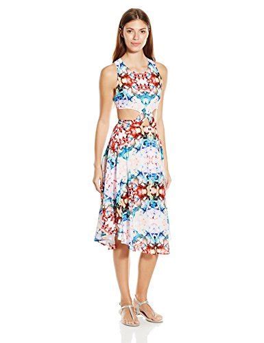 Buy 6 Shore Road by Pooja Women's Diver's Midi Cover up Dress, Floral ...