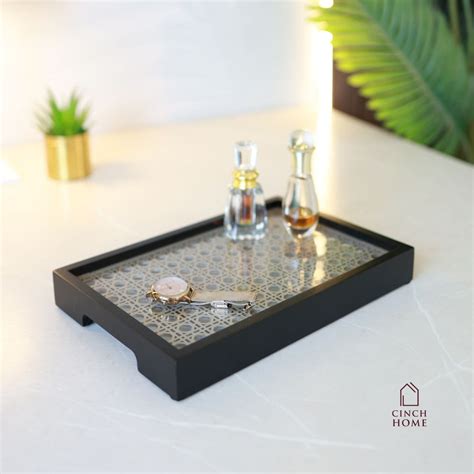 Decorative & Utility Tray for Dining, Desk & Vanity – Cinch Home