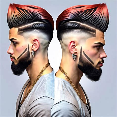 15 Burst Fade with V Design Ideas to Elevate Your Hairstyle – Burst of ...