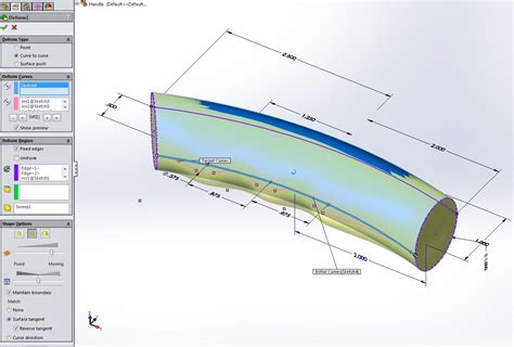 SolidWorks Surface Modeling 的图像结果