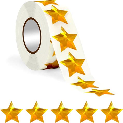 Amazon.com: 500pcs Gold Star Stickers for Kids Reward Chart at School ...