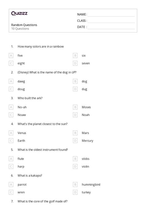 50+ Fiction Comprehension Questions worksheets for Kindergarten on ...