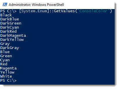 Image result for Macos PowerShell Colors