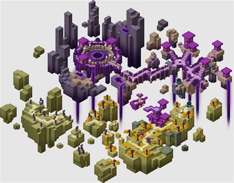 Image result for Minecraft Dungeons End Map