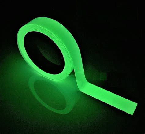 JSITON Glow In The Dark Tape - Luminous Photoluminescent/Luminescent ...