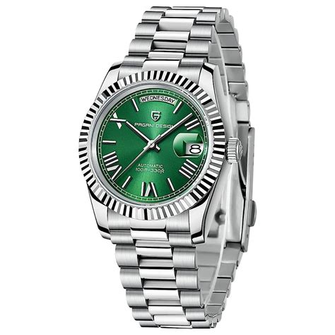 Pagani Design PD-1752 Presidential Day-Date Homage Automatic Movement ...