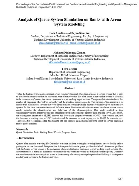 Image result for Simulation of Queuing System