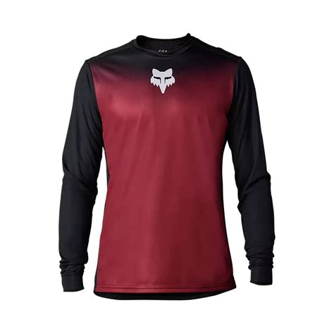 Fox Ranger LS Jersey Keel bordeaux - XL | buy online