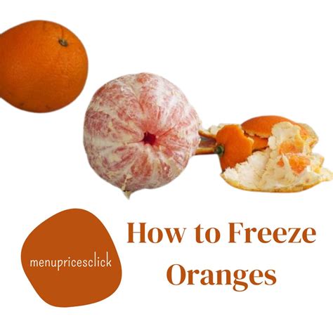 How To Freeze Oranges - A Complete Guide