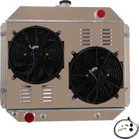 AluKühl AluKühl Aluminum Radiator with Shroud & Fans for India | Ubuy