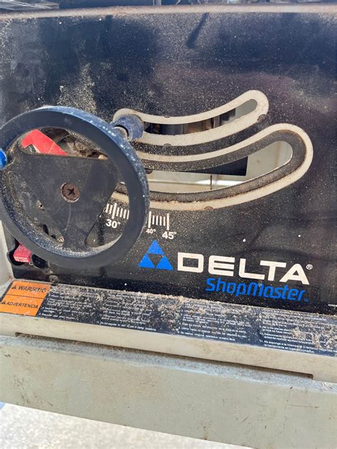 Delta ShopMaster Contractor Table Saw - Saws & Blades - Columbus ...
