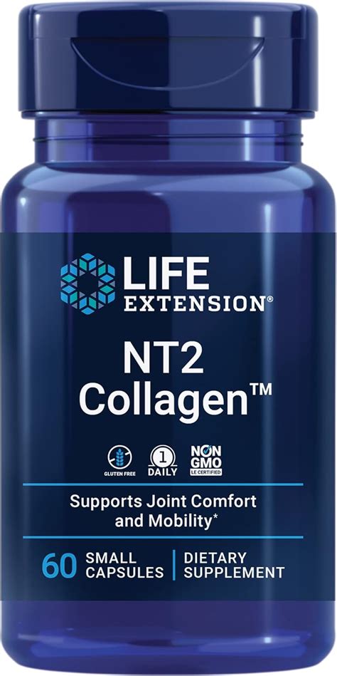 Buy Life Extension NT2 Collagen - Undenatured Type II Collagen ...