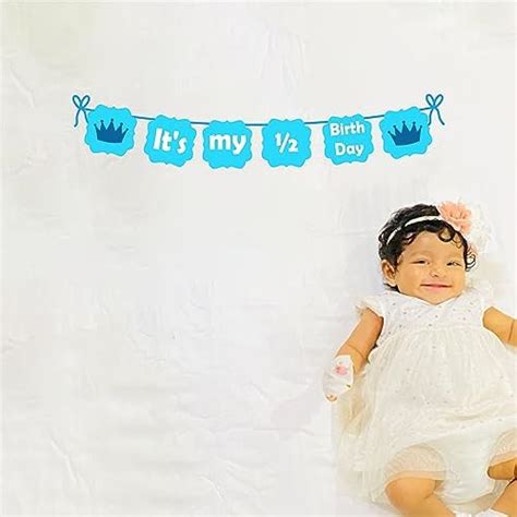 Untumble Half Birthday Decoration Items | Half Birthday Decoration With ...