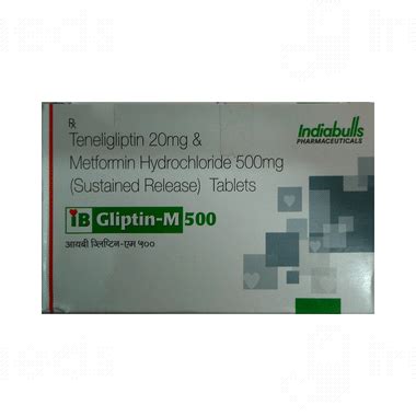 Ib Gliptin M 500 Tablet 10: Uses, Side Effects, Price & Substitutes