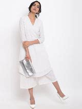 White Dobby Kurta Set – trueBrowns
