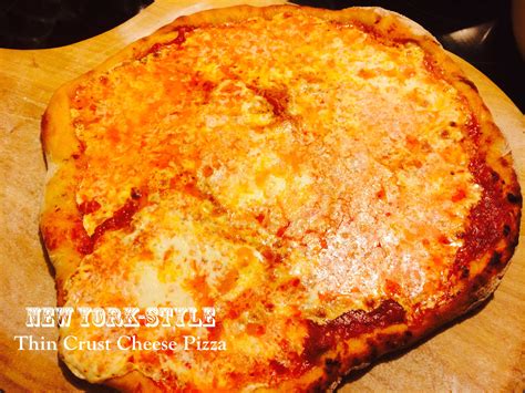 New York-Style Thin Crust Pizza