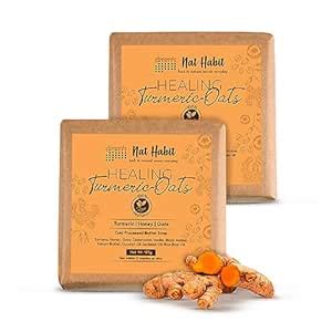 Buy Nat Habit Healing Turmeric-Oats Bath Soap With Ayurvedic Cold ...