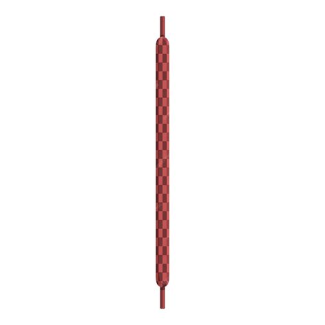 Roter Schnürsenkel-Symbol-Cartoon-Vektor Schuhschnur-Schleifen-Sneaker ...