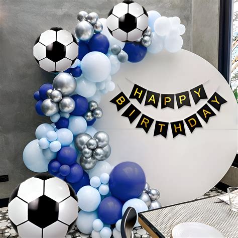 SpecialYou.in Rubber Football Theme Birthday Decoration Kit For Boys ...