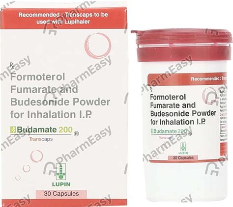 Budamate 200mcg Transcaps 30'S: Uses, Side Effects, Price & Dosage ...