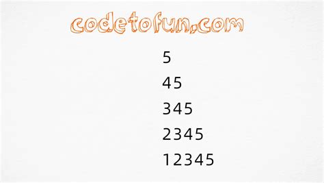 Image result for How to Generate a Number Pattern Using Python
