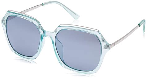 Buy FCUK Mirrored Oversized Women's Sunglasses - (FC 7404 C3 56 S|56 ...