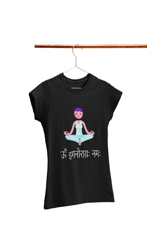 Om Ignoray Namah - Women's Funny Yoga T-shirt – Letshandcraft