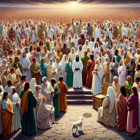 What does Revelation 7:9-10 mean? | Bible Art